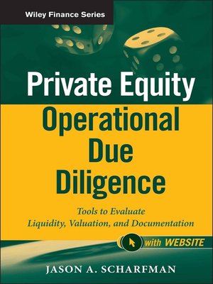 cover image of Private Equity Operational Due Diligence